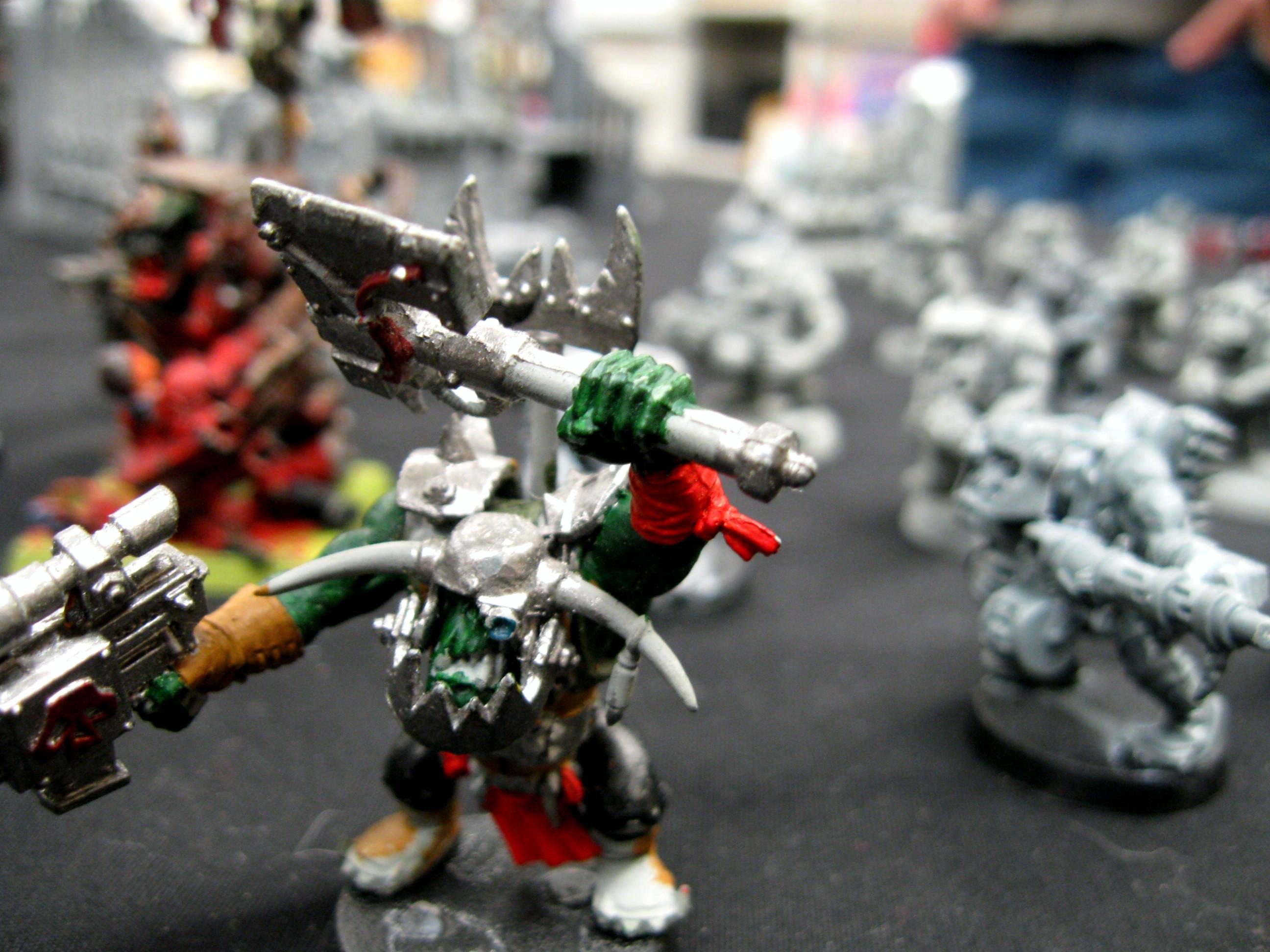 Battle Report, Imperial Guard, Orks, Warhammer 40,000 Ork Nob
